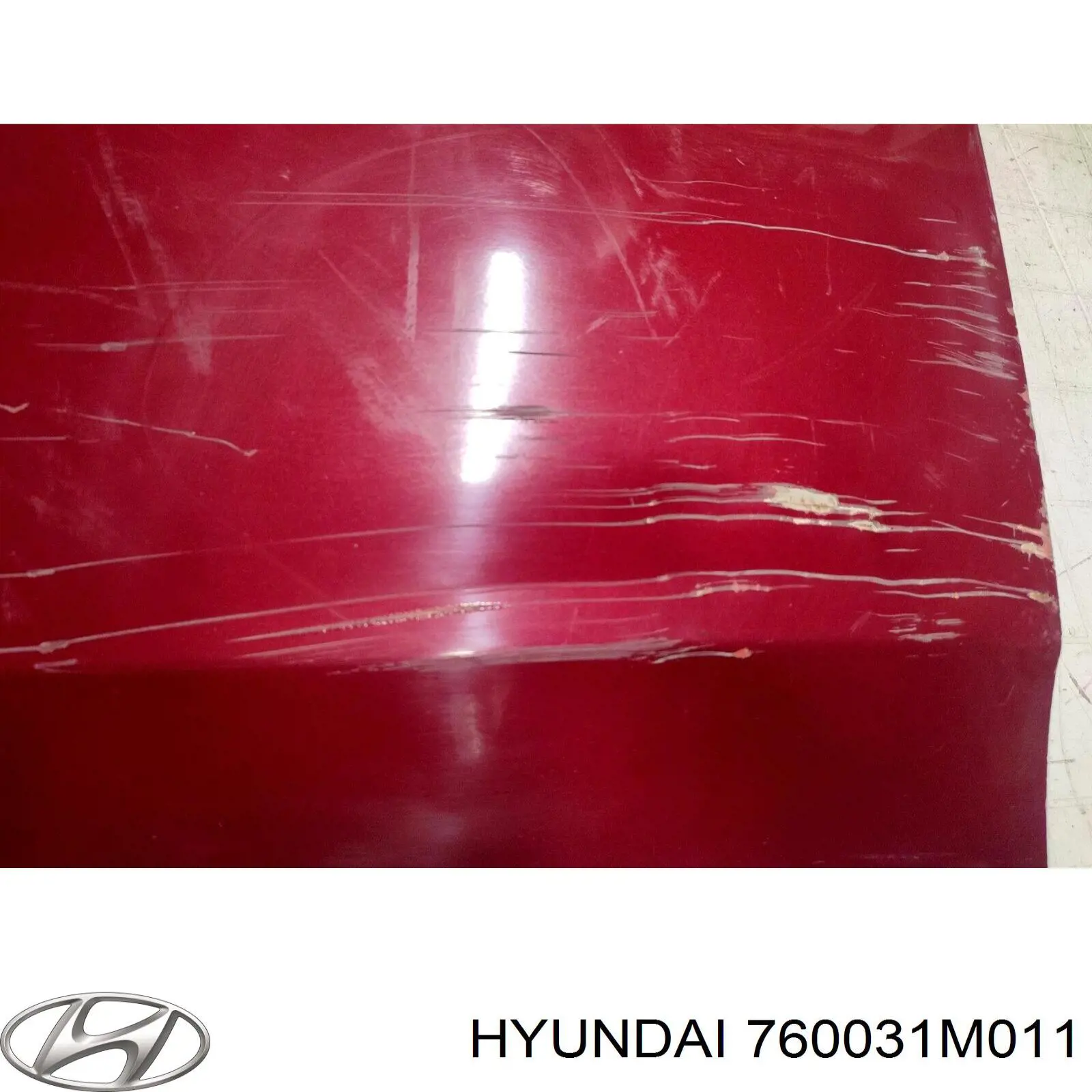 Двері передні ліві 760031M011 Hyundai/Kia