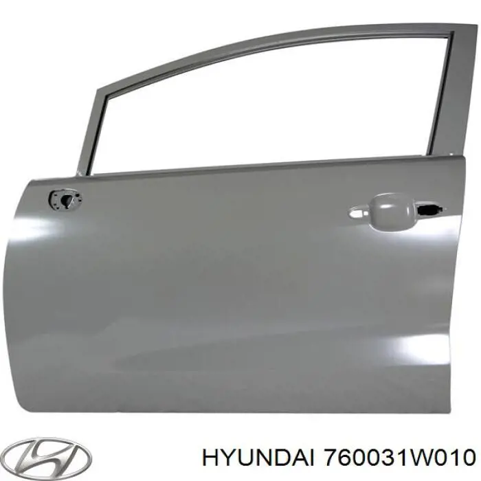 Двері передні, ліві Hyundai/Kia 760031W010 ціна, від 455.70 USD