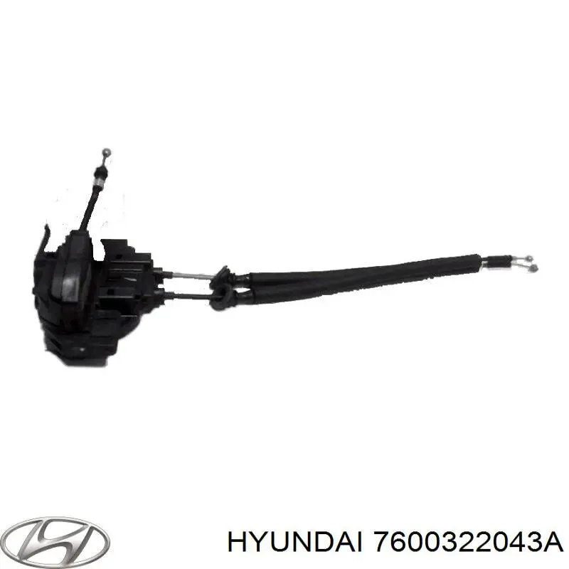 Двері передні, ліві 7600322043A Hyundai/Kia