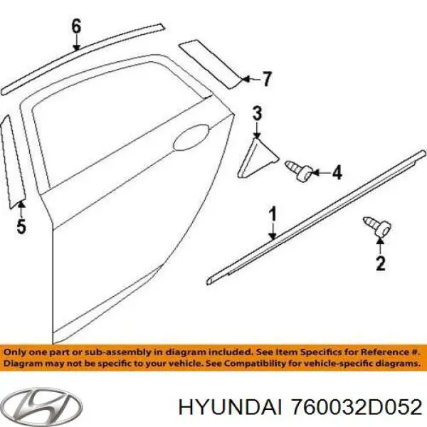 Двері передні, ліві Hyundai Elantra (Хендай Елантра)