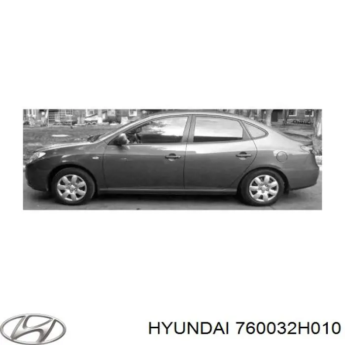 Двері передні, ліві Hyundai/Kia 760032H010 ціна, від 448.41 USD