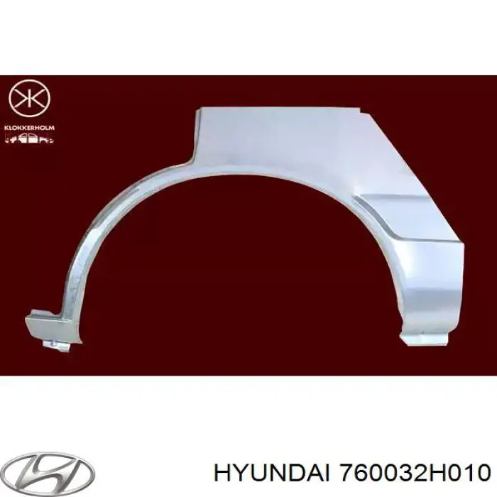 Купити 760032H010 Hyundai/Kia Двері кабіни