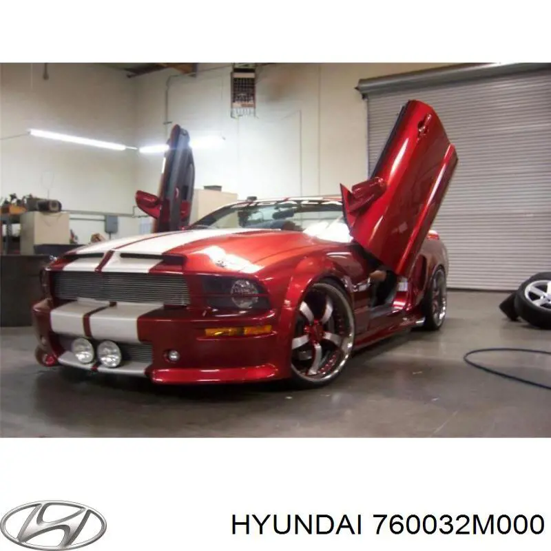 760032M000 Hyundai/Kia Дверь передня ліва