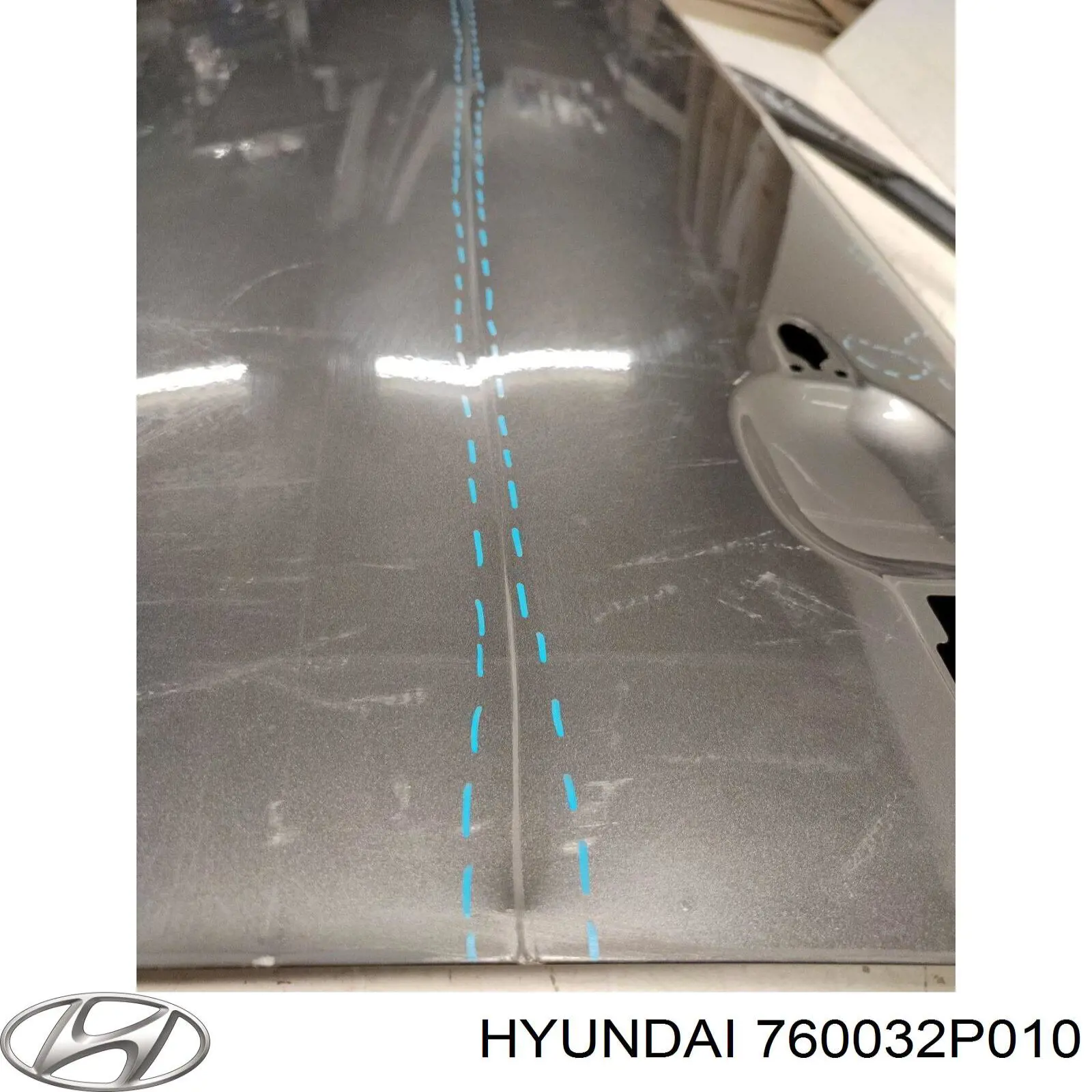 Двері передні ліві 760032P010 Hyundai/Kia