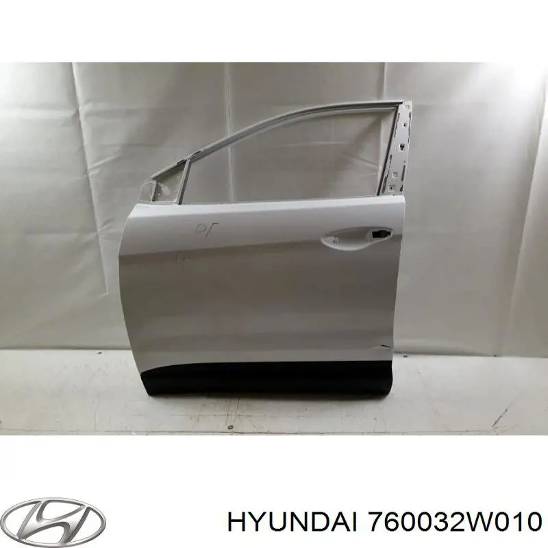 Двері передні, ліві Hyundai Santa Fe 3 (DM) (Хендай Санта фе)