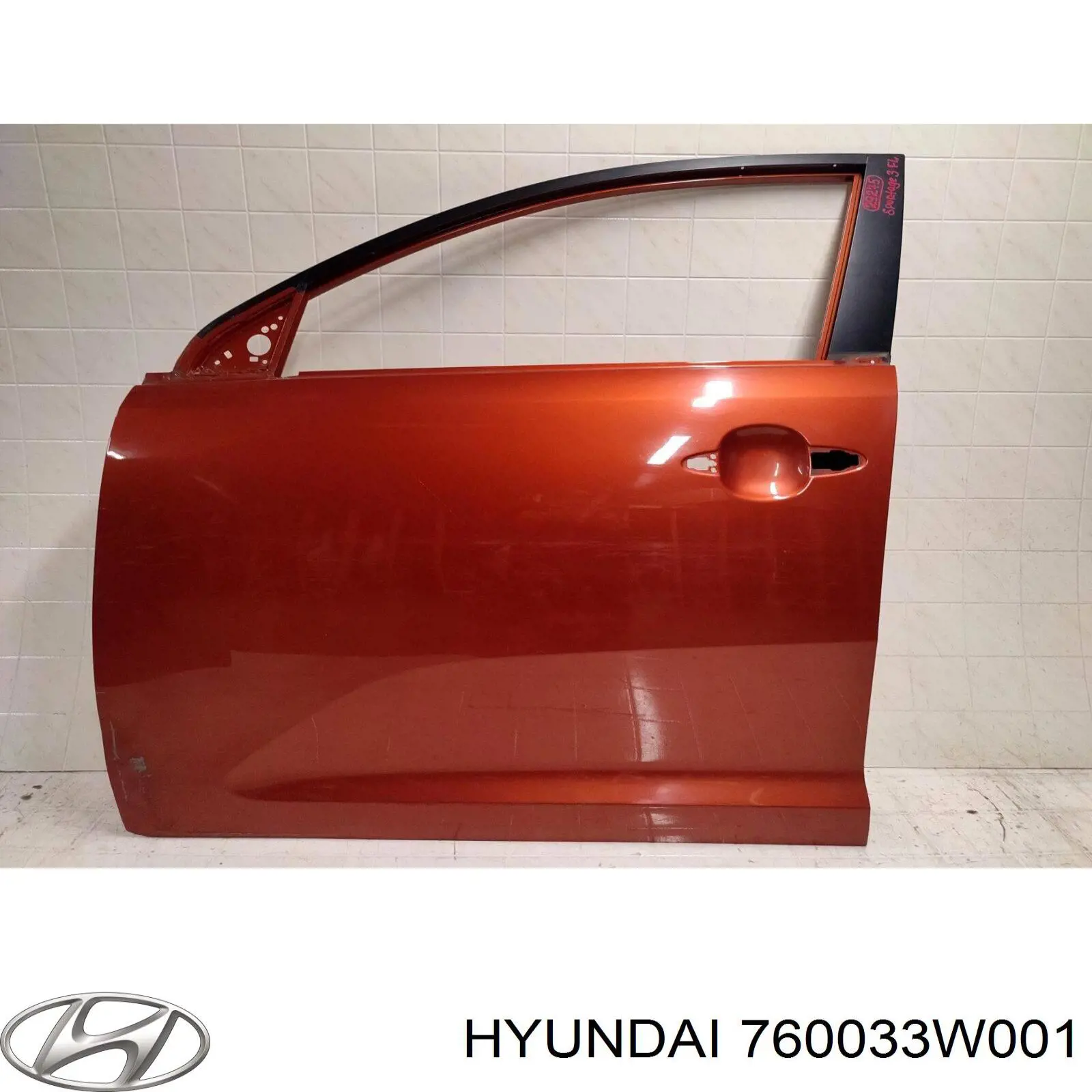 Двері передні, ліві Hyundai/Kia 760033W001 ціна, від 112.74 USD