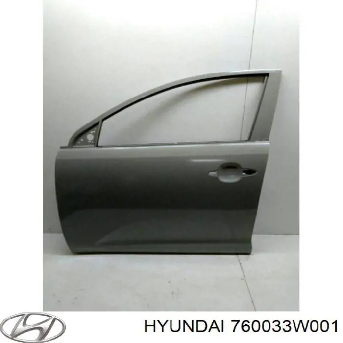760033W001 Hyundai/Kia Дверь передня ліва