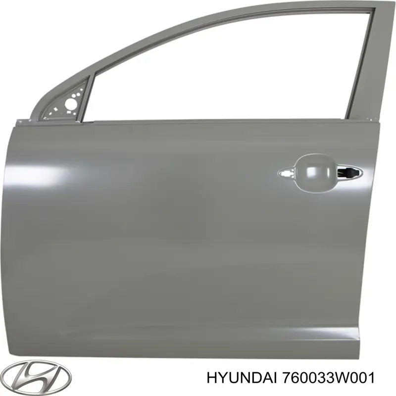 Купити 760033W001 Hyundai/Kia Двері кабіни
