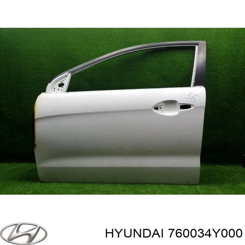 760034Y000 Hyundai/Kia двері передні, ліві