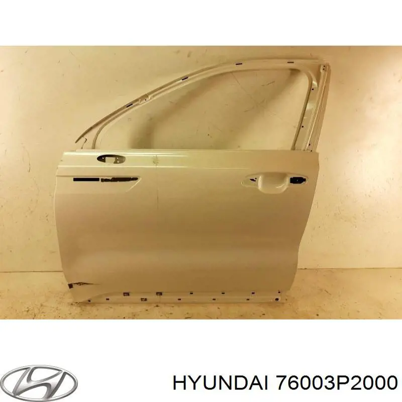 Двері передні, ліві Hyundai/Kia 76003P2000 ціна, від 264.78 USD
