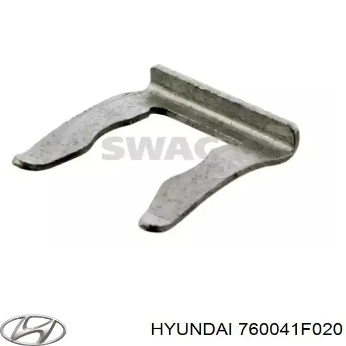 760041F020 Hyundai/Kia Пасажирські передні двері