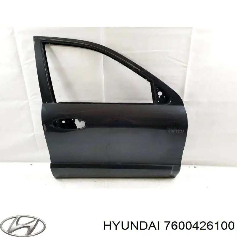 Двері передні, праві Hyundai Santa Fe 1 (SM) (Хендай Санта фе)