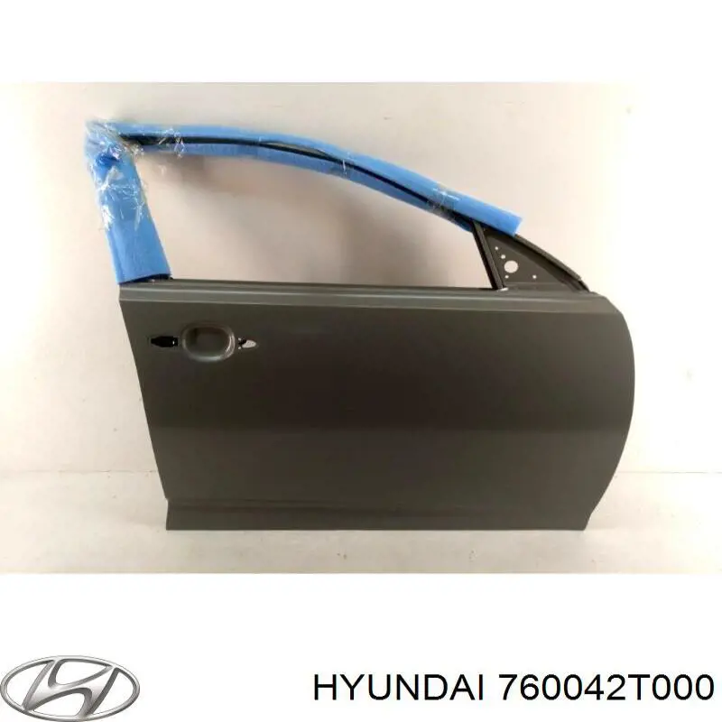 Двері передні, праві Hyundai/Kia 760042T000 ціна, від 238.29 USD