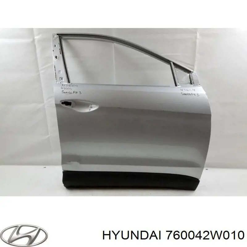 Двері передні, праві Hyundai/Kia 760042W010 ціна, від 573.28 USD