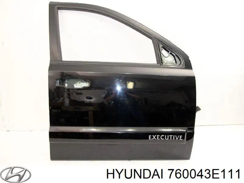 760043E111 Hyundai/Kia двері передні, праві