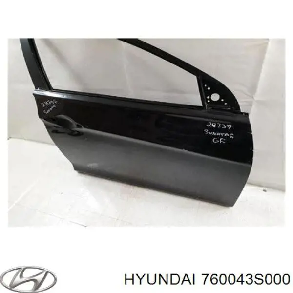 Двері передні, праві Hyundai Sonata (YF) (Хендай Соната)