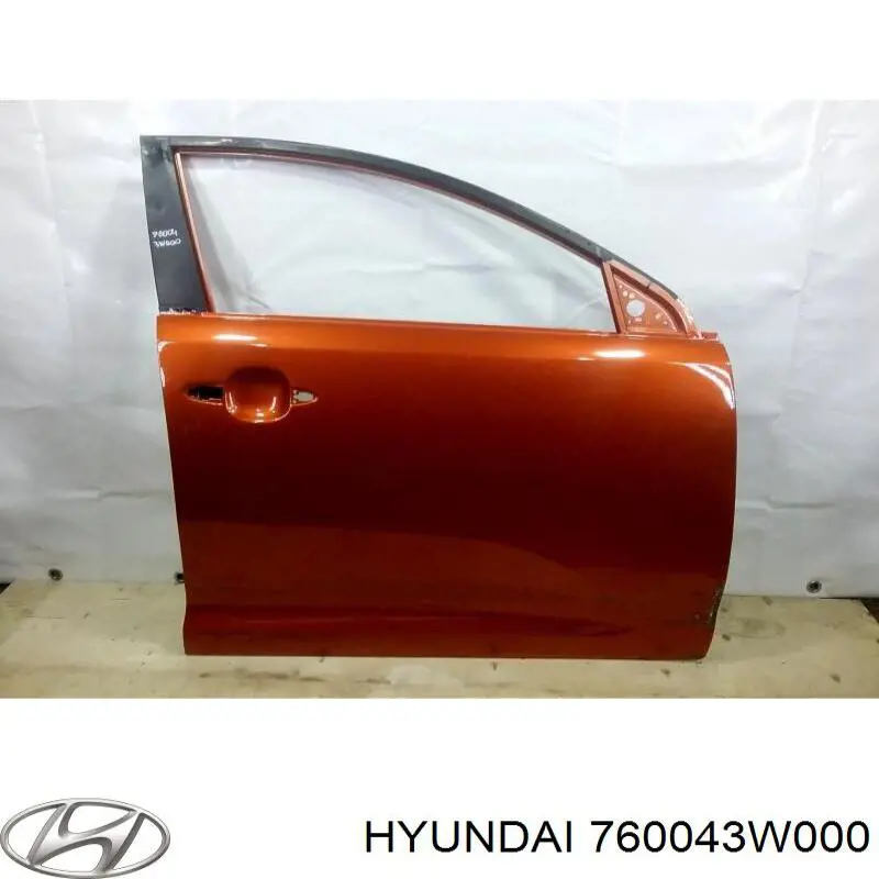 760043W000 Hyundai/Kia двері передні, праві