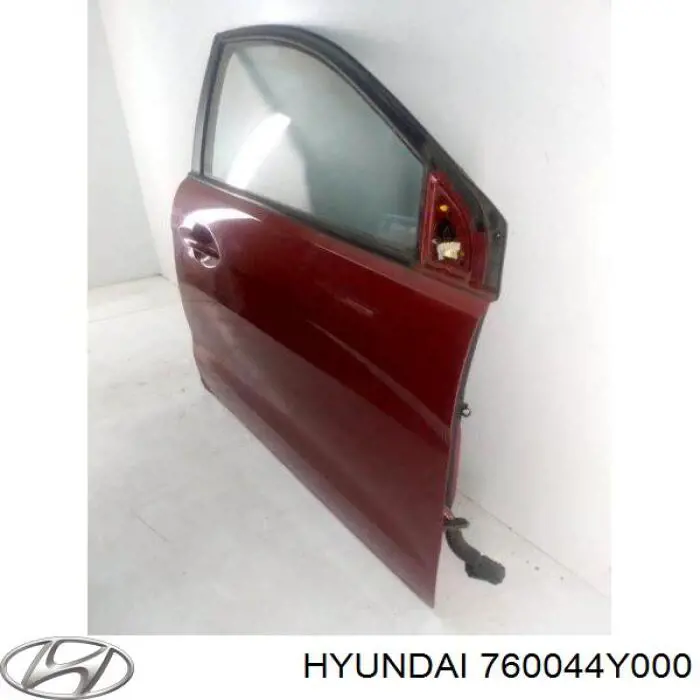 Пасажирські передні двері на KIA Rio III UB