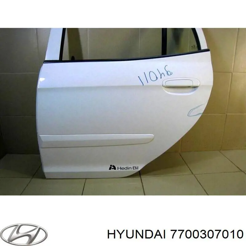 Двері задні Hyundai/Kia 7700307010 ціна, від 50.73 USD