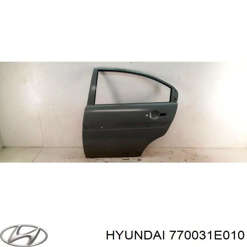 770031E000 Hyundai/Kia Двері пасажирськи задні ліві