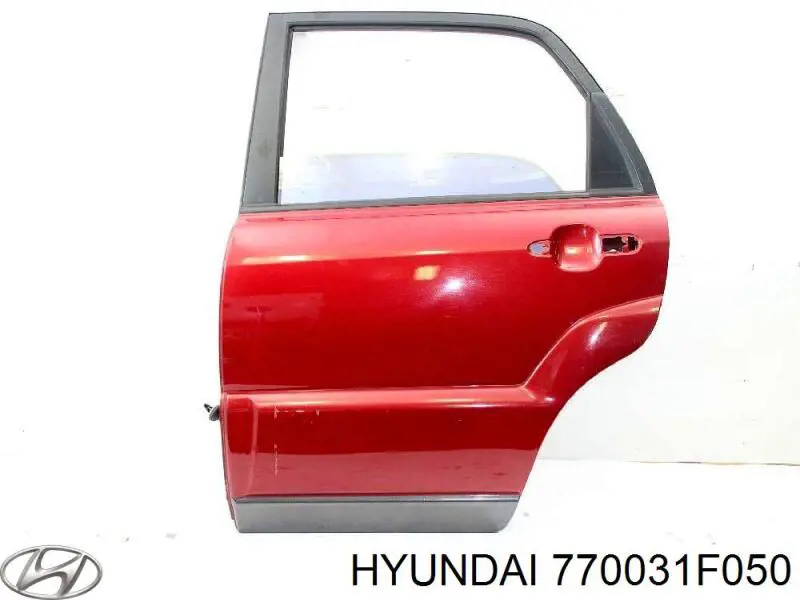 770031F030 Hyundai/Kia двері задні, ліві