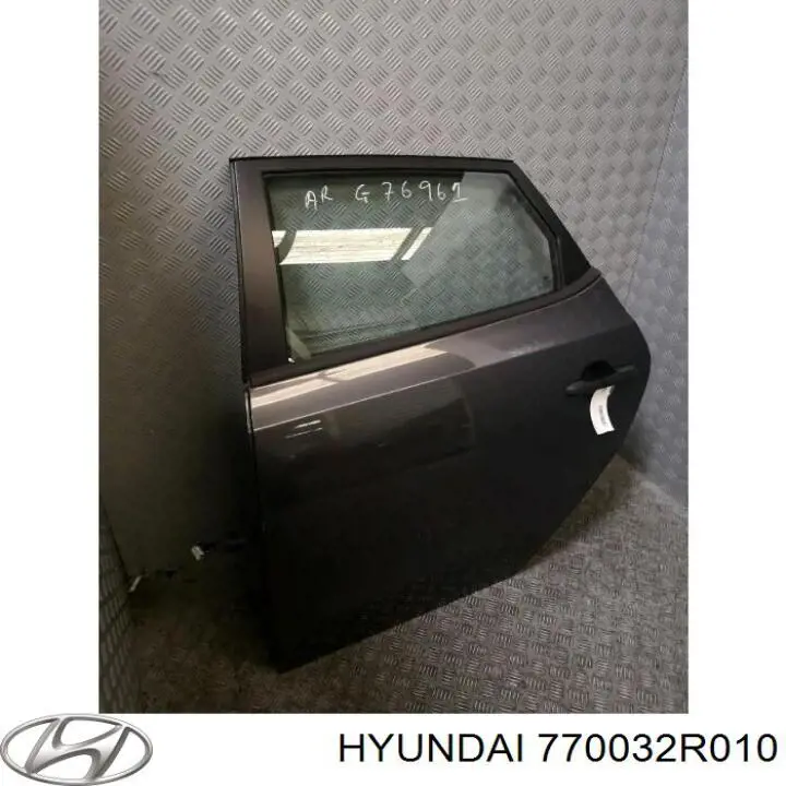 Двері задні, ліві Hyundai I30 (FD) (Хендай Ай 30)