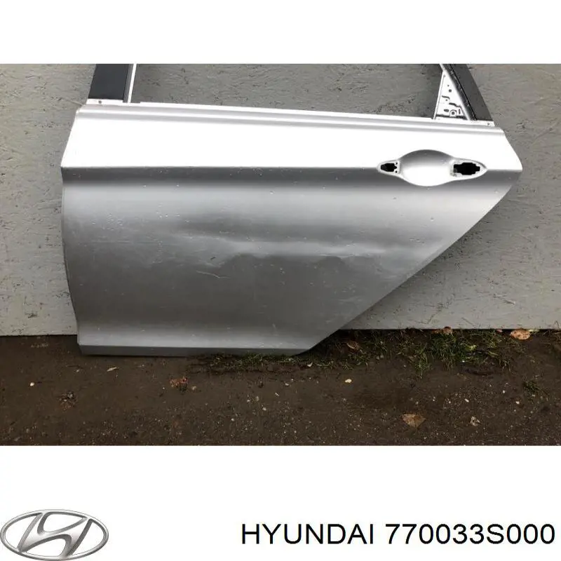 Двері задні, ліві Hyundai Sonata (YF) (Хендай Соната)