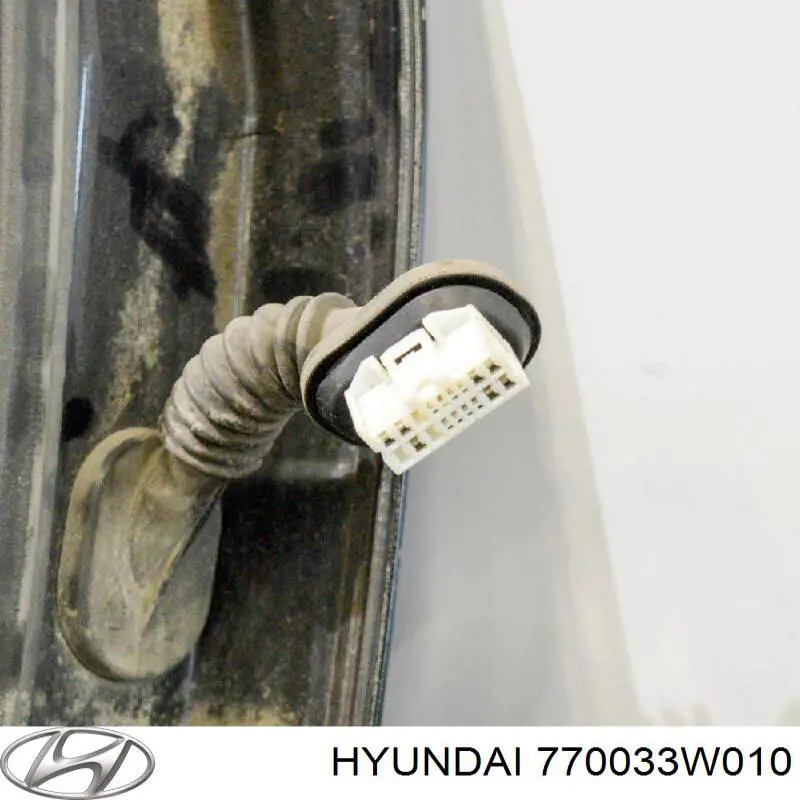 Купити 770033W010 Hyundai/Kia Двері задні, ліві
