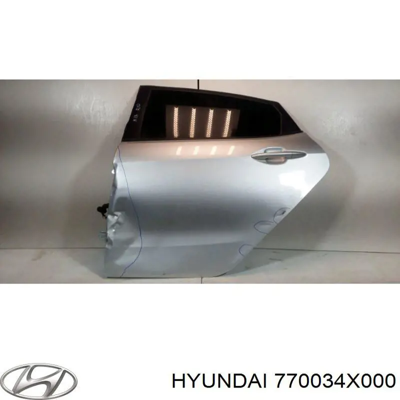 Двері задні Hyundai/Kia 770034X000 ціна, від 833.37 USD