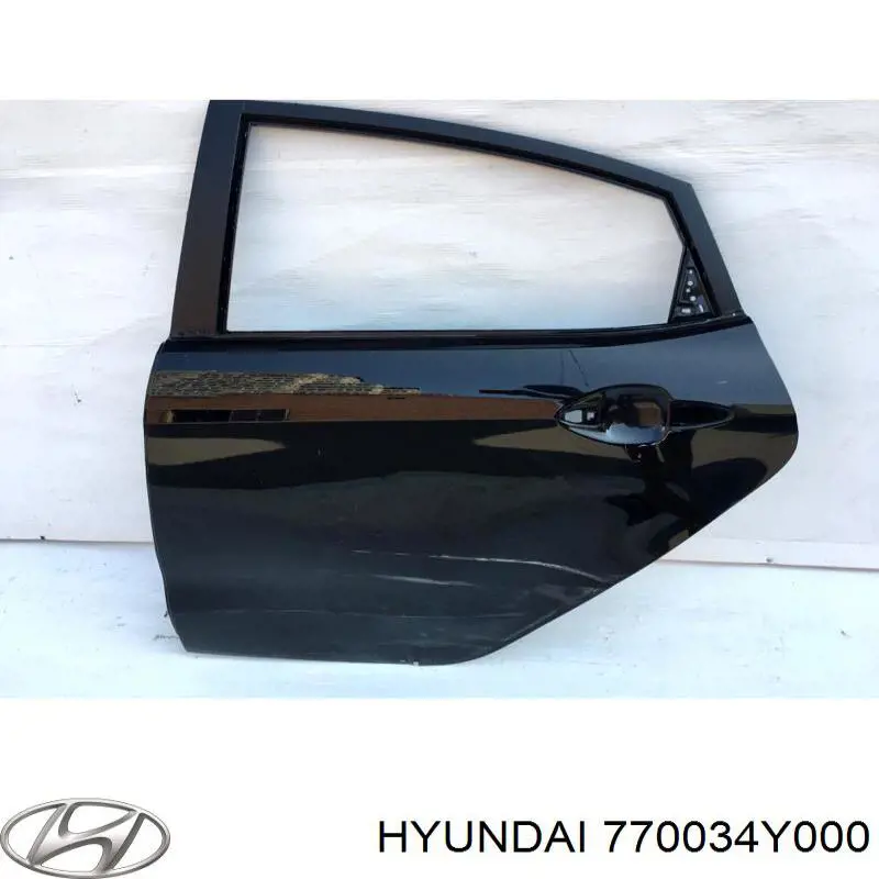 770034Y000 Hyundai/Kia двері задні, ліві