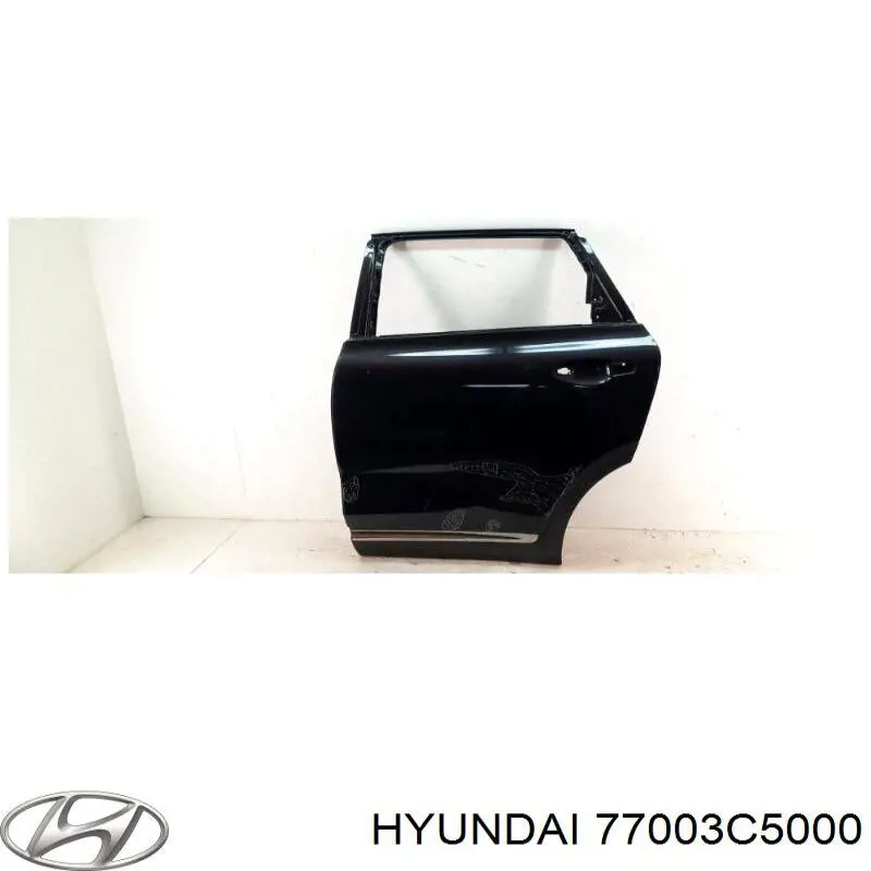 77003C5000 Hyundai/Kia Двері пасажирськи задні ліві