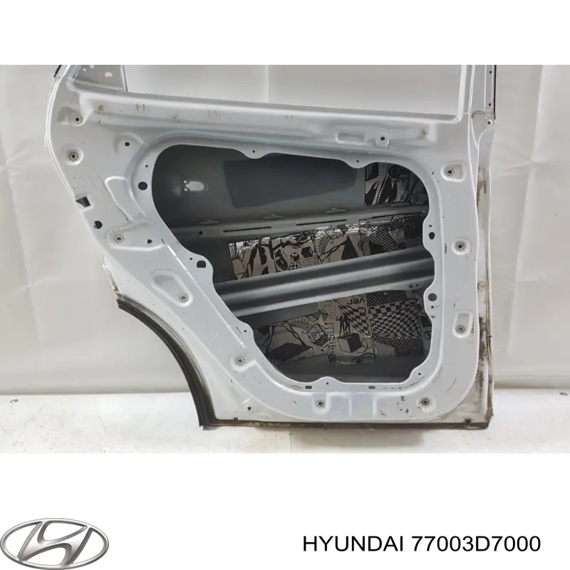 Двері задні, ліві на Hyundai Tucson III TL
