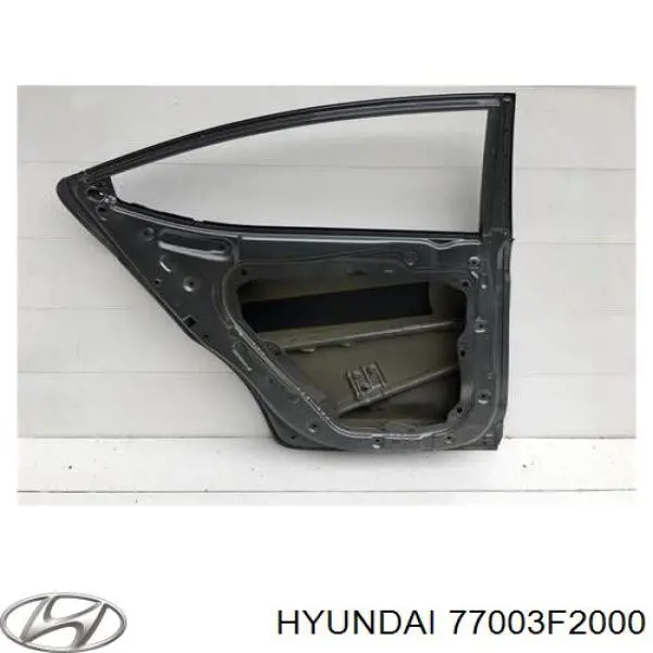 77003F2000 Hyundai/Kia Двері пасажирськи задні ліві