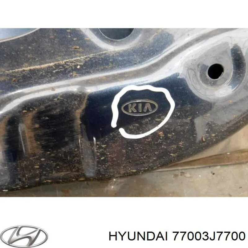 Двері задні, ліві 77003J7700 Hyundai/Kia