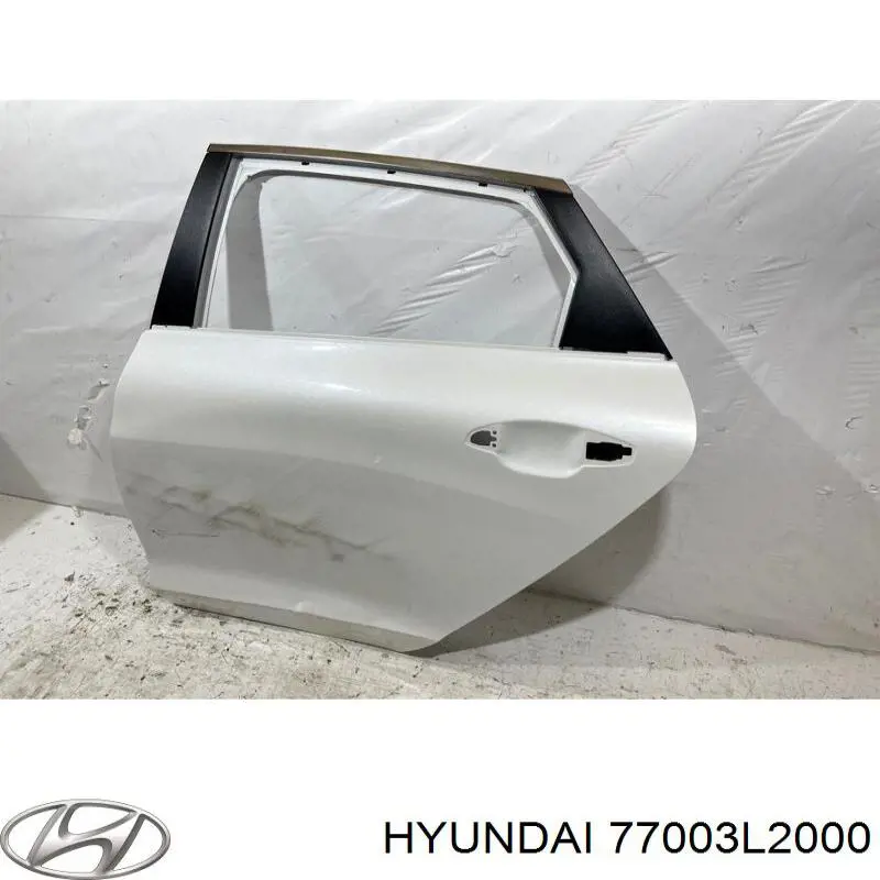77003L2000 Hyundai/Kia Двері пасажирськи задні ліві