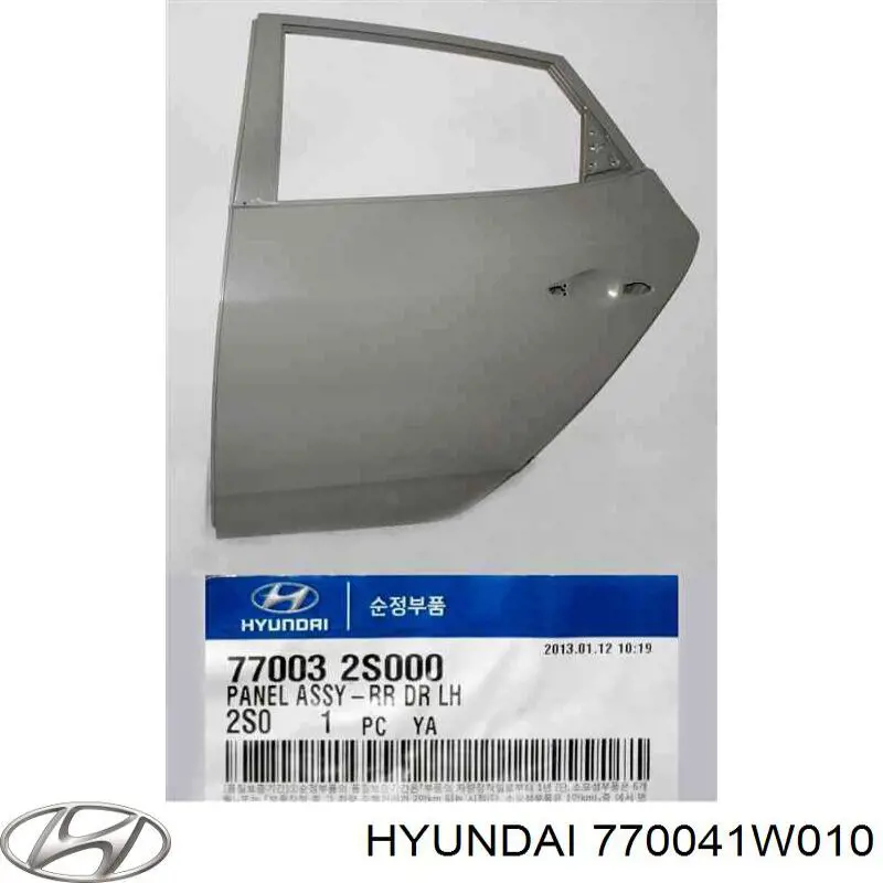 Hyundai/Kia двері задні, праві