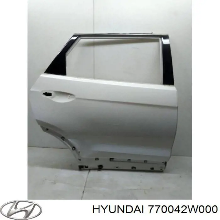 Двері задні, праві Hyundai Santa Fe III позашляховик (DM) (2012 - 2018) ціна, від 27287.85 UAH