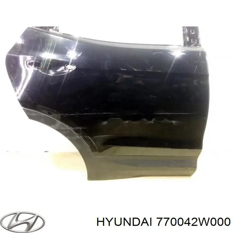 Купити Двері задні, праві Hyundai Santa Fe III DM