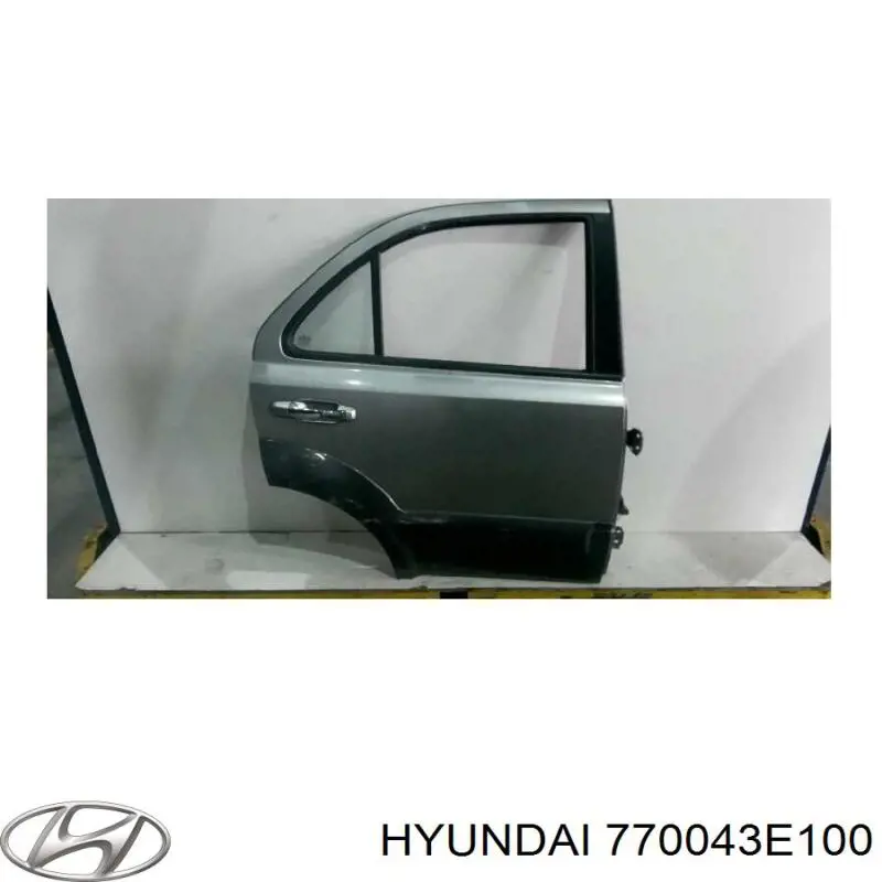 770043E011 Hyundai/Kia двері задні, праві
