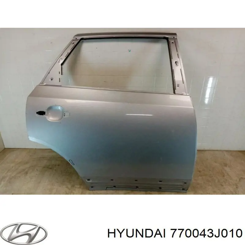 Двері задні, праві Hyundai Veracruz (Хендай Veracruz)