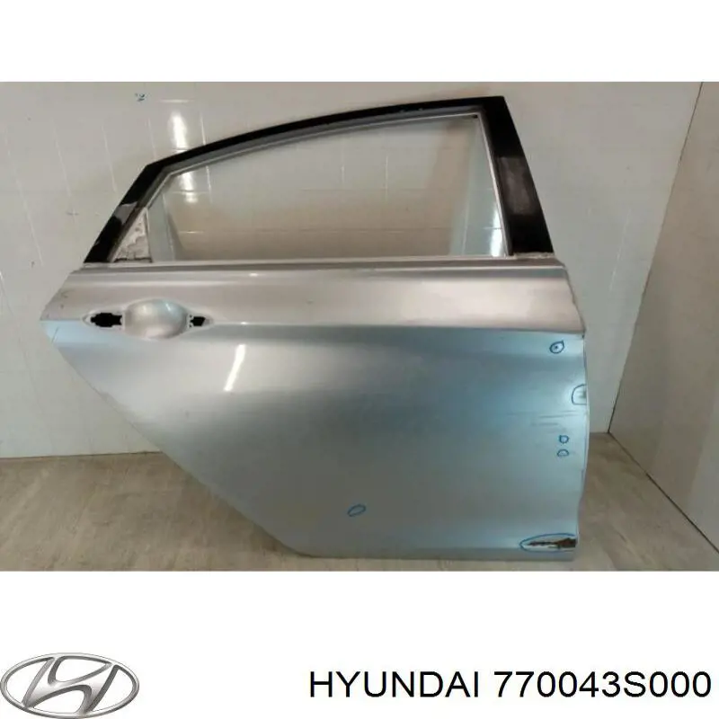 Двері задні, праві Hyundai Sonata (YF) (Хендай Соната)