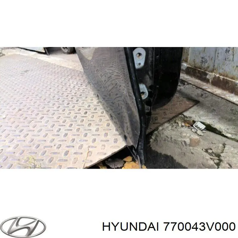 770043V000 Hyundai/Kia Двері пасажирські задні праві