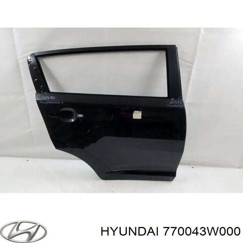 770043W000 Hyundai/Kia двері задні, праві