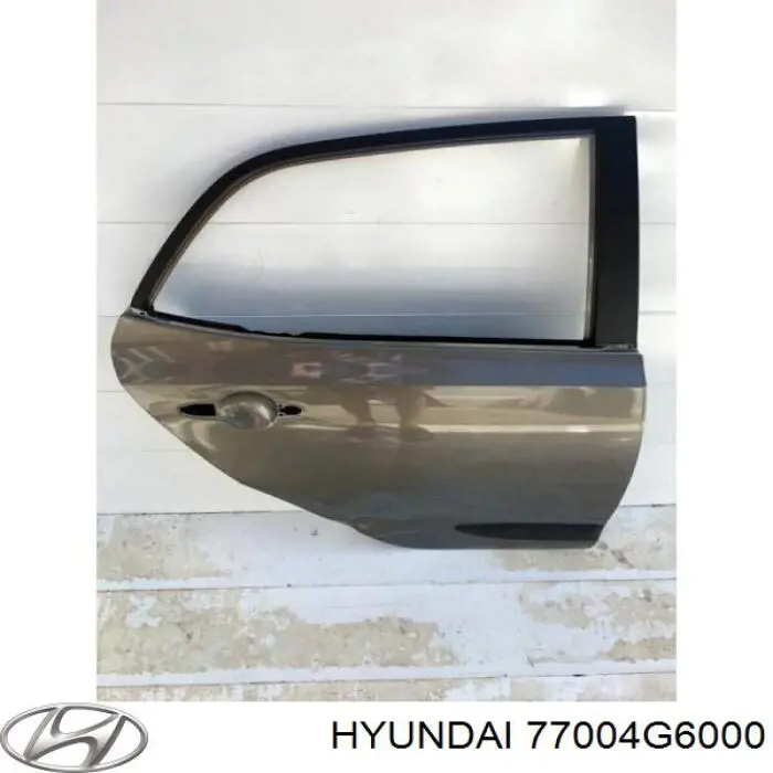 Двері задні, праві Hyundai/Kia 77004G6000 ціна, від 528.65 USD
