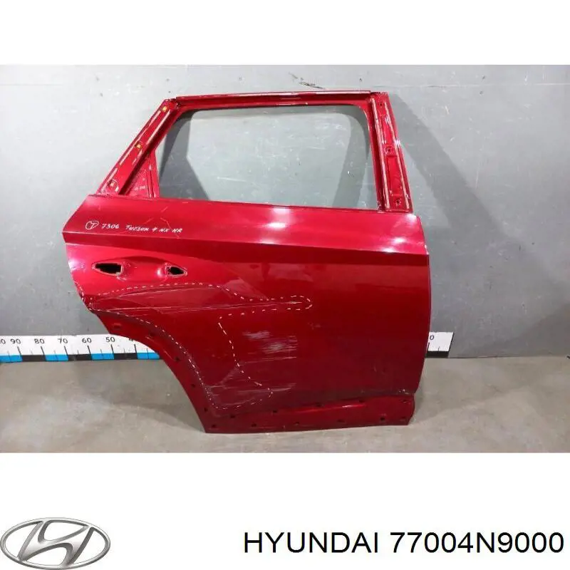 77004N9000 Hyundai/Kia Двері пасажирські задні праві