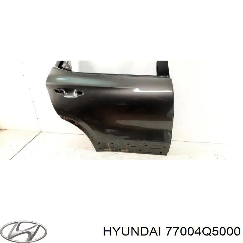77004Q5000 Hyundai/Kia Двері пасажирські задні праві