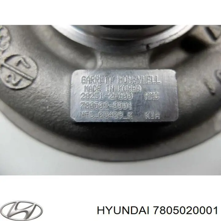 7805020001 Hyundai/Kia турбіна