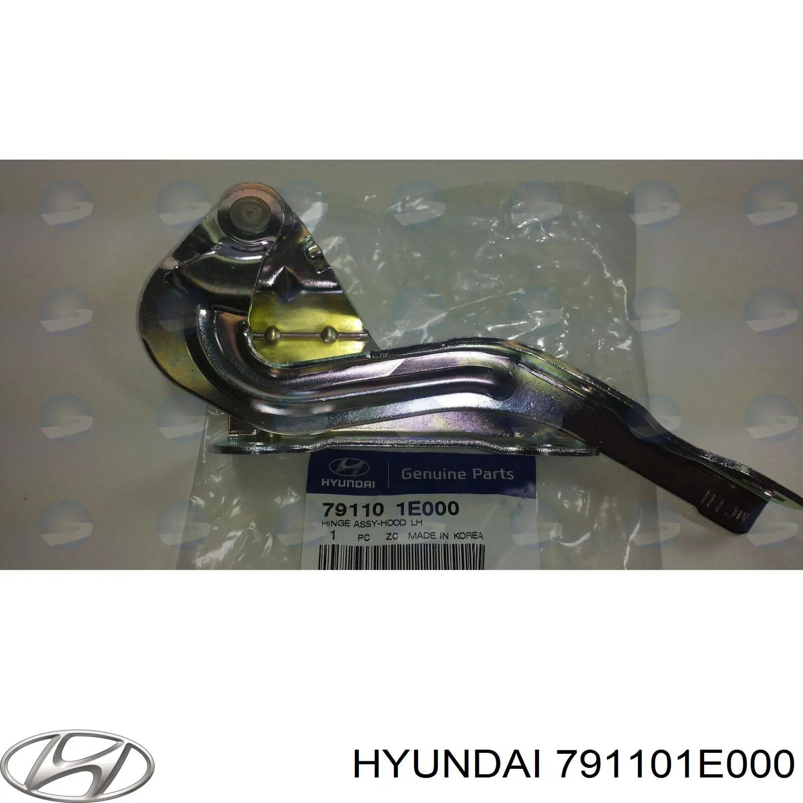 791101E000 Hyundai/Kia петля капота, ліва
