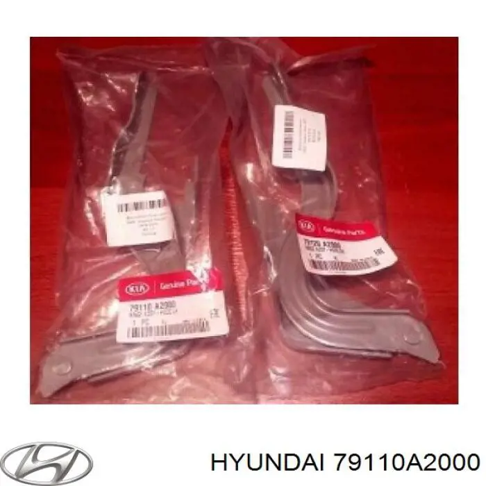 Петля капота, ліва Hyundai/Kia 79110A2000 ціна, від 30.51 USD
