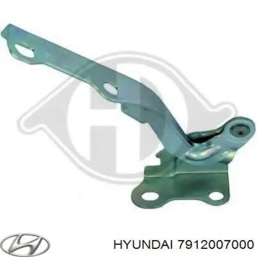 Завіса капота права Hyundai/Kia 7912007000 ціна, від 17.70 USD